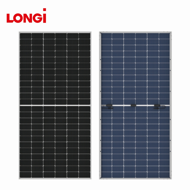 Panel solar bifacial