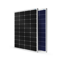 Pequeños paneles solares monocristalinos 50w 100w 120w 150w 200w a la venta