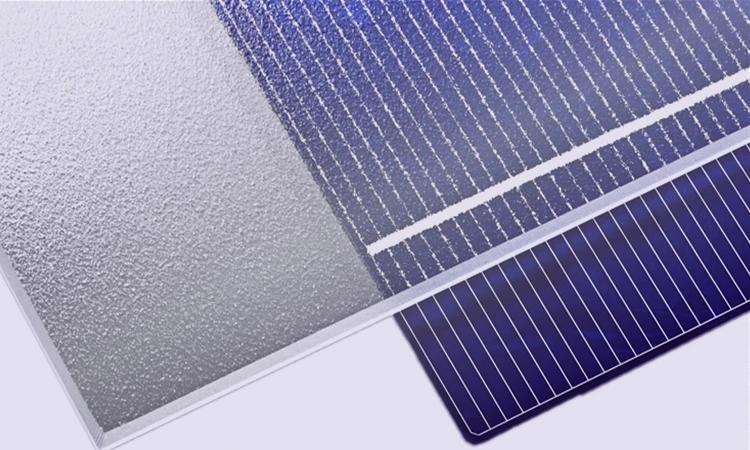 Vidrio de panel solar pequeño