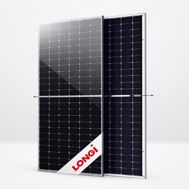 Panel solar bifacial