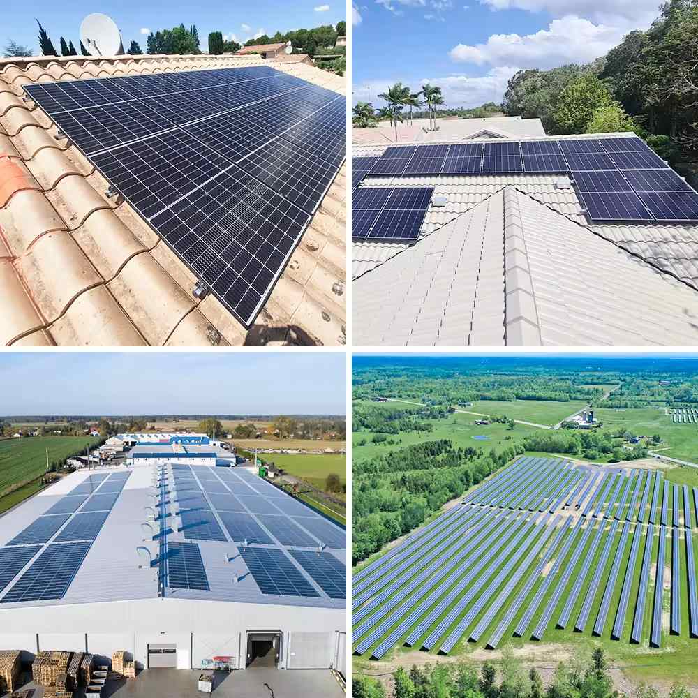 Módulo fotovoltaico resucitado Titan 650w 660w 670w Paneles solares monocristalinos PERC