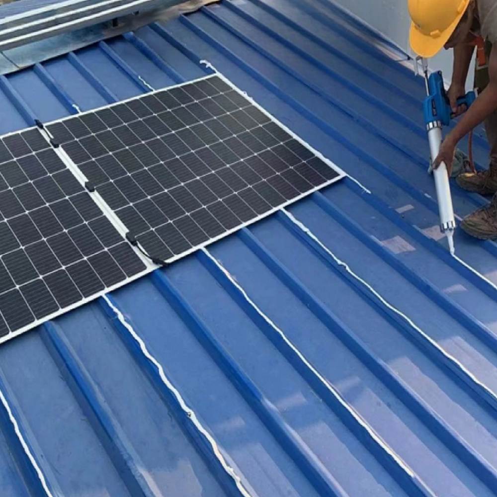 El panel solar flexible ligero del módulo eArc Pv del vatio más alto de Sunman 