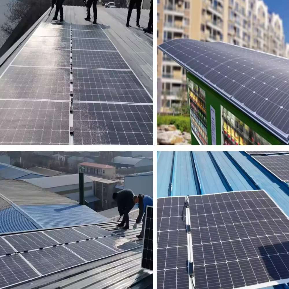 El panel solar flexible ligero del módulo eArc Pv del vatio más alto de Sunman 