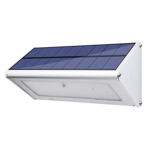 Lámpara de inducción solar para exteriores Ip65, luz LED de montaje en pared para valla de jardín