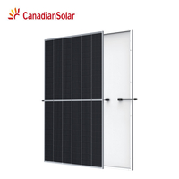 El módulo fotovoltaico monocristalino solar canadiense panela el precio al por mayor de 670w para la venta