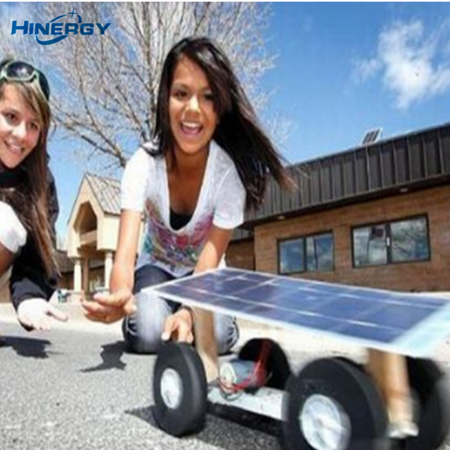 Hinergy 12 voltios monocristalino pequeño negro DIY módulo de panel solar 12v con precio barato