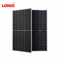 Longi Hi-MO 7 módulos fotovoltaicos Topcon tipo N 580W 590W 600W Precio de paneles solares bifaciales