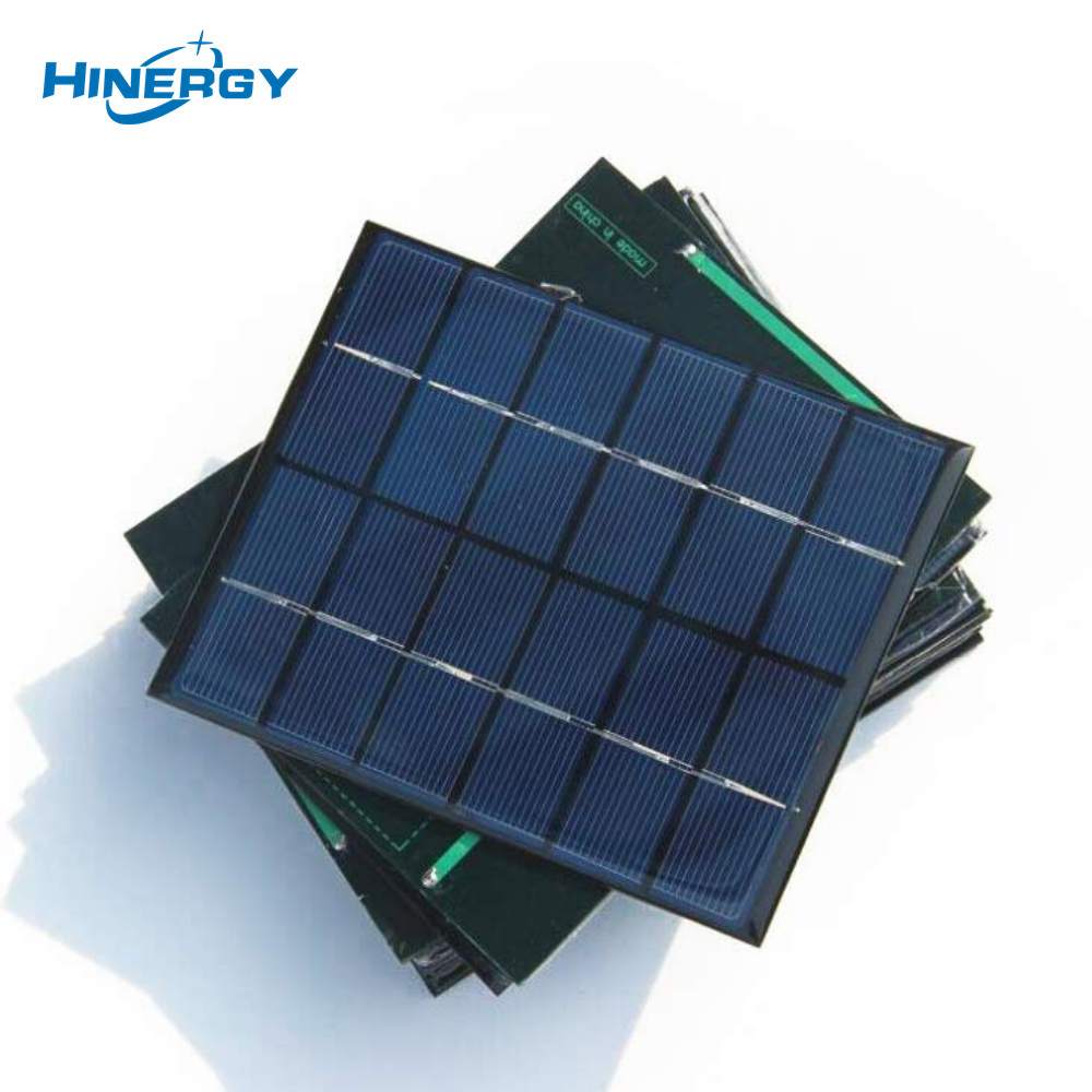 Precio del mini panel solar de células monocristalinas pequeñas Hinergy de 6 voltios