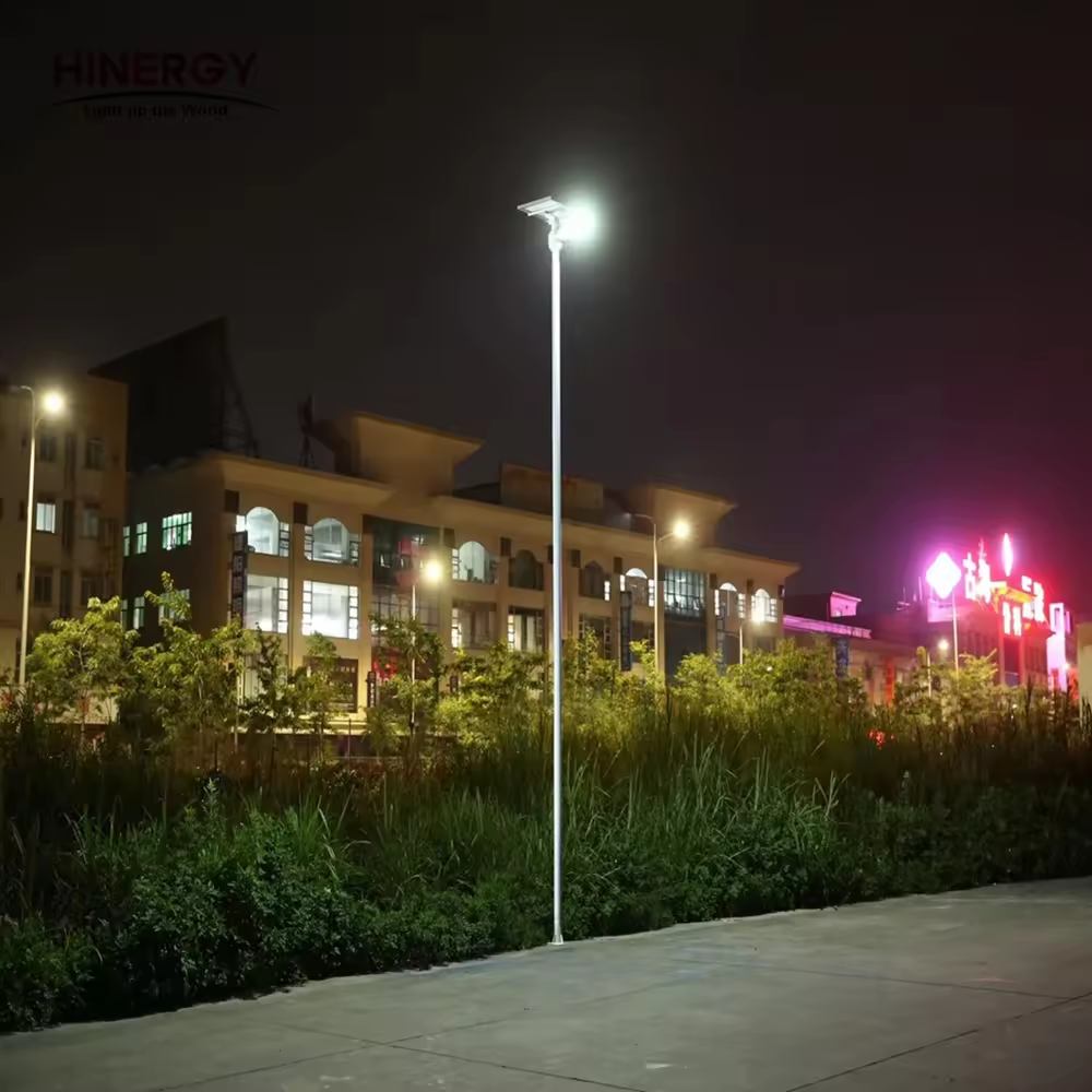 Lámpara de calle solar LED para exteriores | Farola solar encendida y apagada automáticamente 