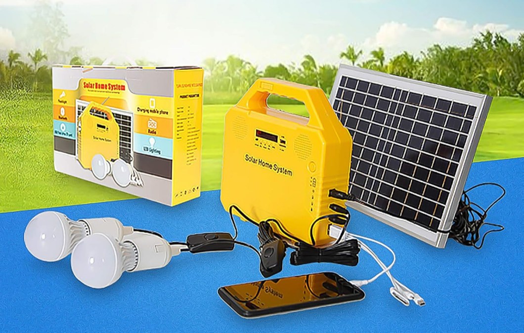 Kits de iluminación solar 60W-Encabezado