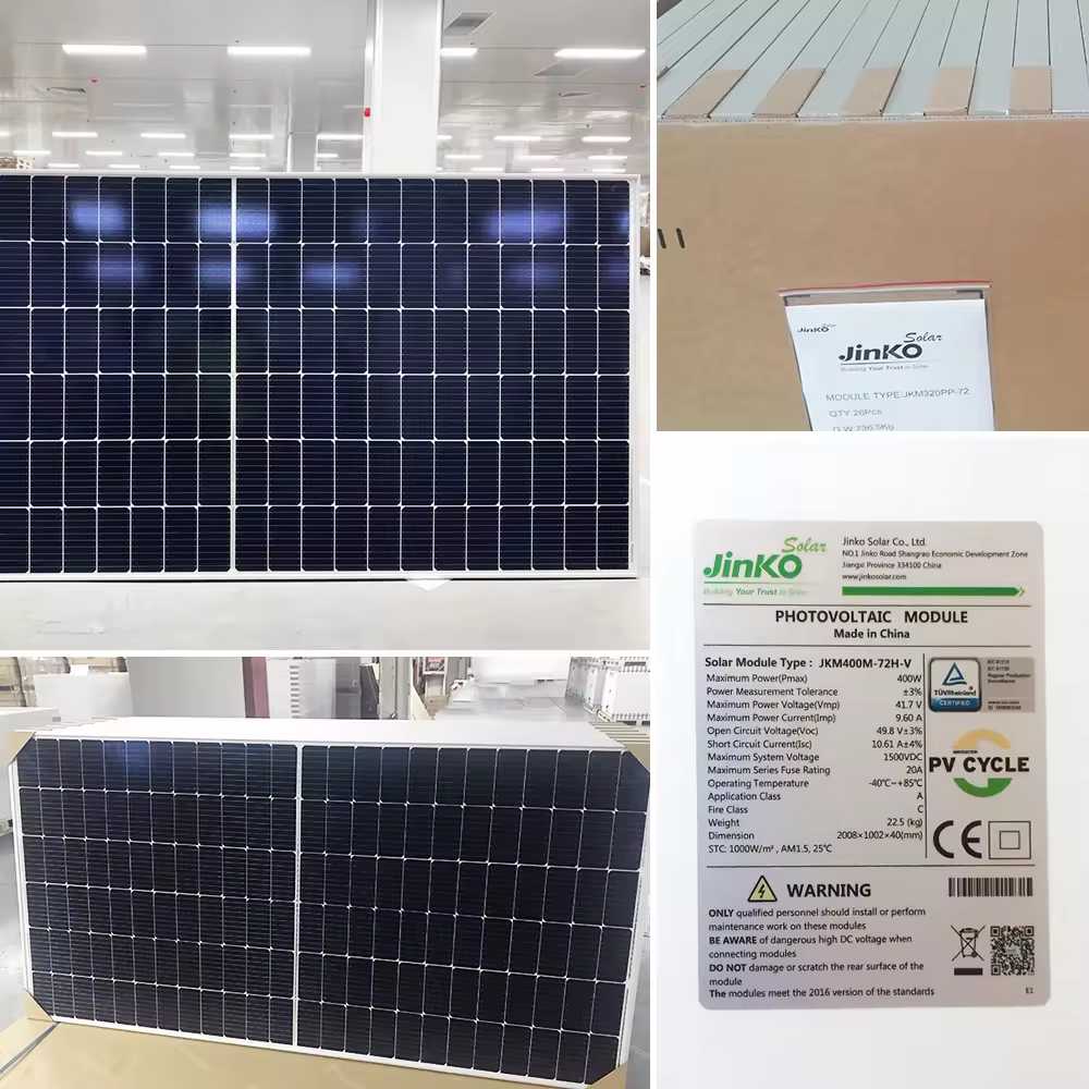 Precio de los paneles solares Jinko Tiger Neo 470 N tipo 470W 