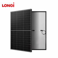 Longi Hi-MO X6 LR5-54HTB 440W 445W 450W 455W Precio de todos los paneles solares negros