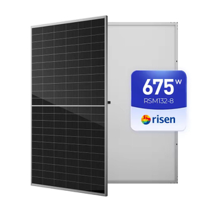 Módulo fotovoltaico resucitado Titan 650w 660w 670w Paneles solares monocristalinos PERC