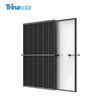 Paneles solares monocristalinos con marco negro Trina Solar Vertex 440W 450W 