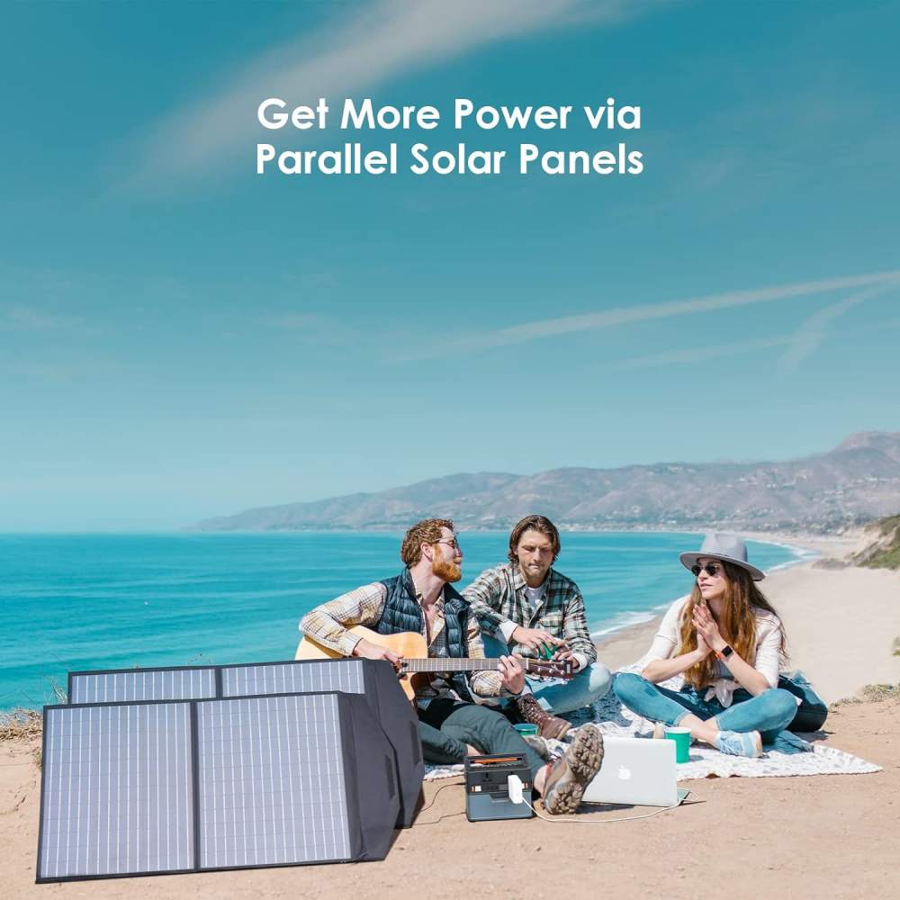 El mejor cargador solar portátil de 100w Sun Energy Power paneles plegables para acampar