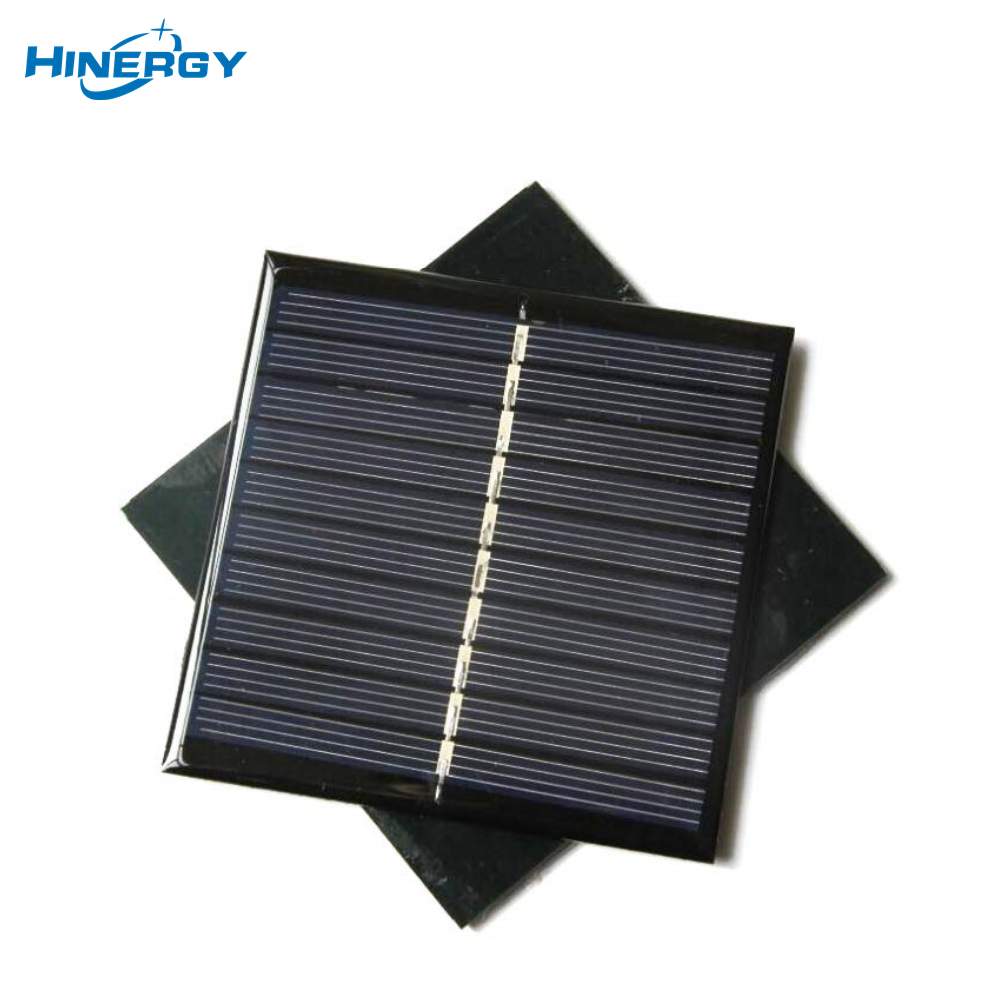 Hinergy Mini panel solar de CC de celda de alta eficiencia de 5 voltios Precio para fuente de alimentación