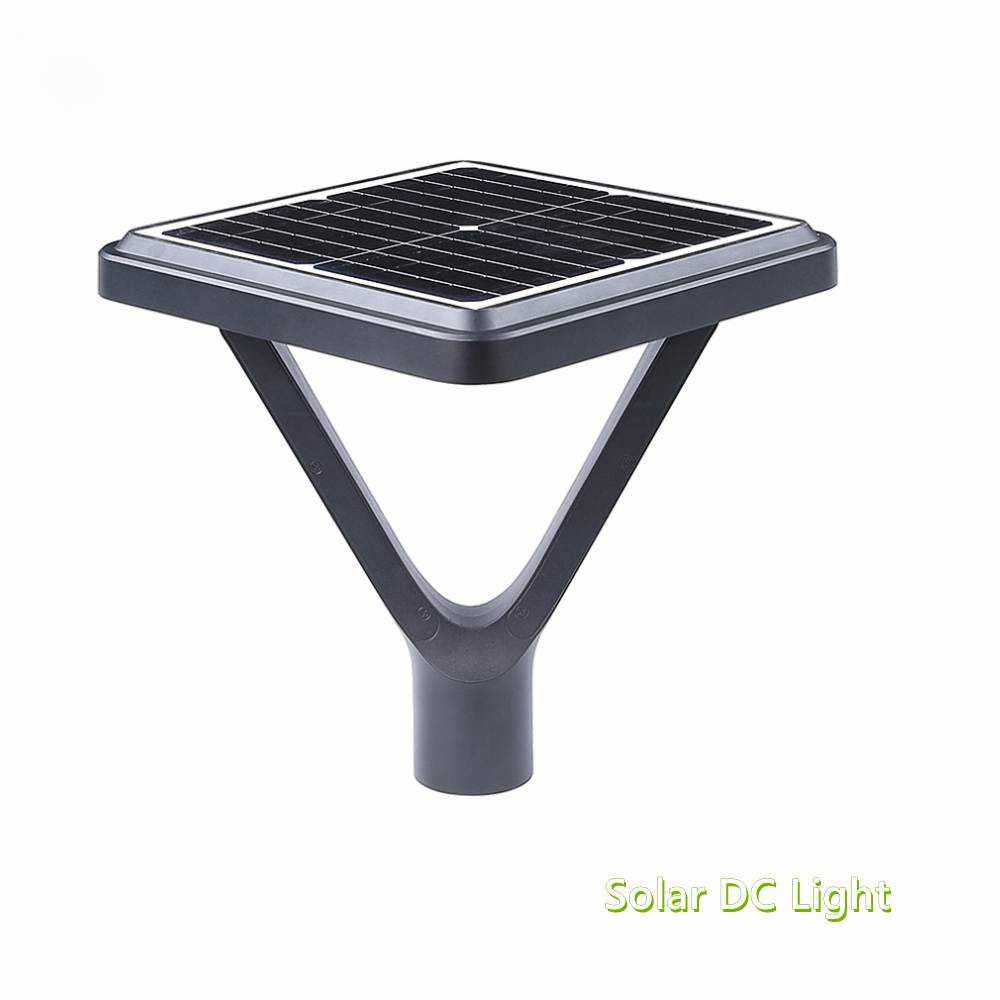 Luces solares para postes | Luces solares montadas en postes con energía solar para exteriores