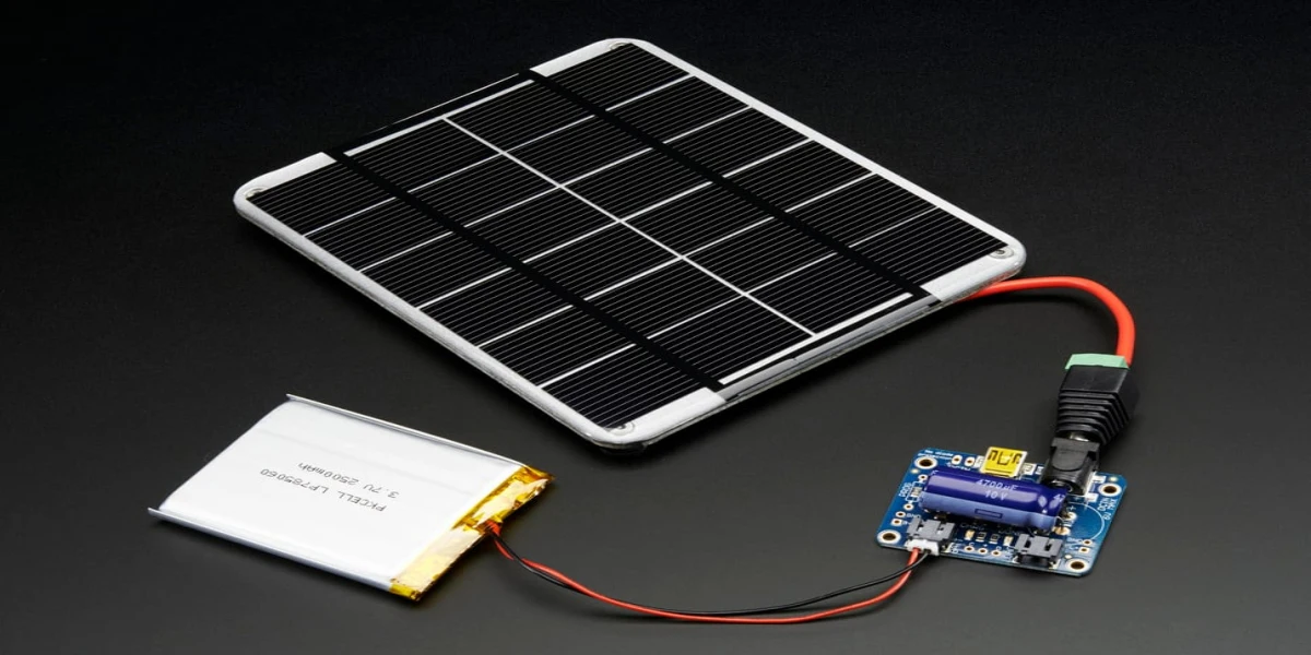 Mini panel solar con cable conector JST para carga de bater&iacute;as y peque&ntilde;os dispositivos electr&oacute;nicos